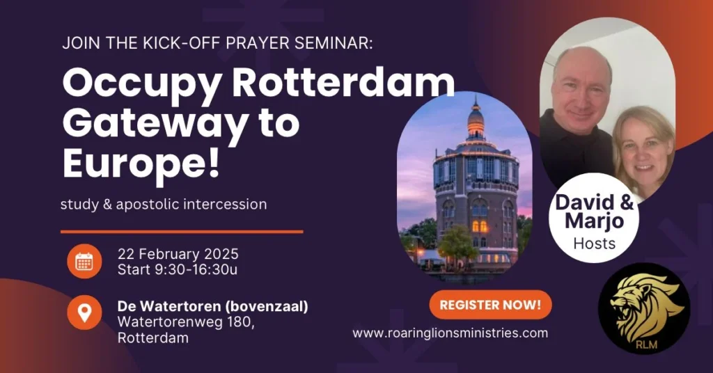 Occupy Rotterdam Gateway to Europe Kick-off Prayer Seminar